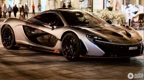 やっぱ中東凄い。カタールにて、かなり拘りの強いマクラーレン「P1」が目撃に
