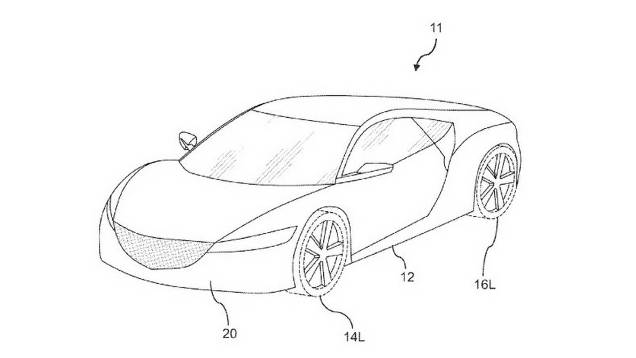 まさか「NSXタイプR」？ホンダから新たな特許画像が公開に