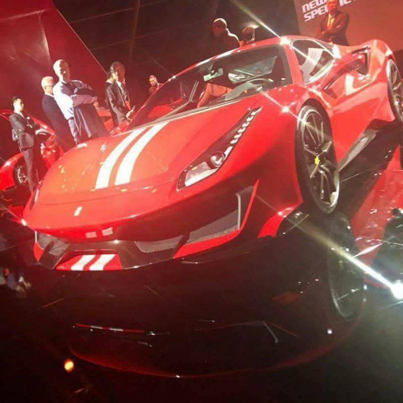 フェラーリ「(仮)488GTO」が遂に世界初公開。アグレッシブな顔つきでまさしくスペチアーレ