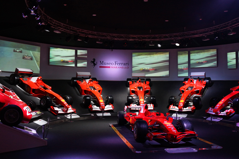 イタリアはムゼオ・フェラーリ・マラネッロに行く。歴代F1マシンを画像にて