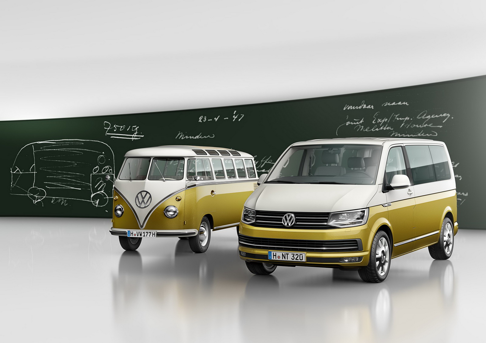 ワーゲンバス復活？70周年を記念してVWが当時っぽいルックスのマルチバンを限定発売