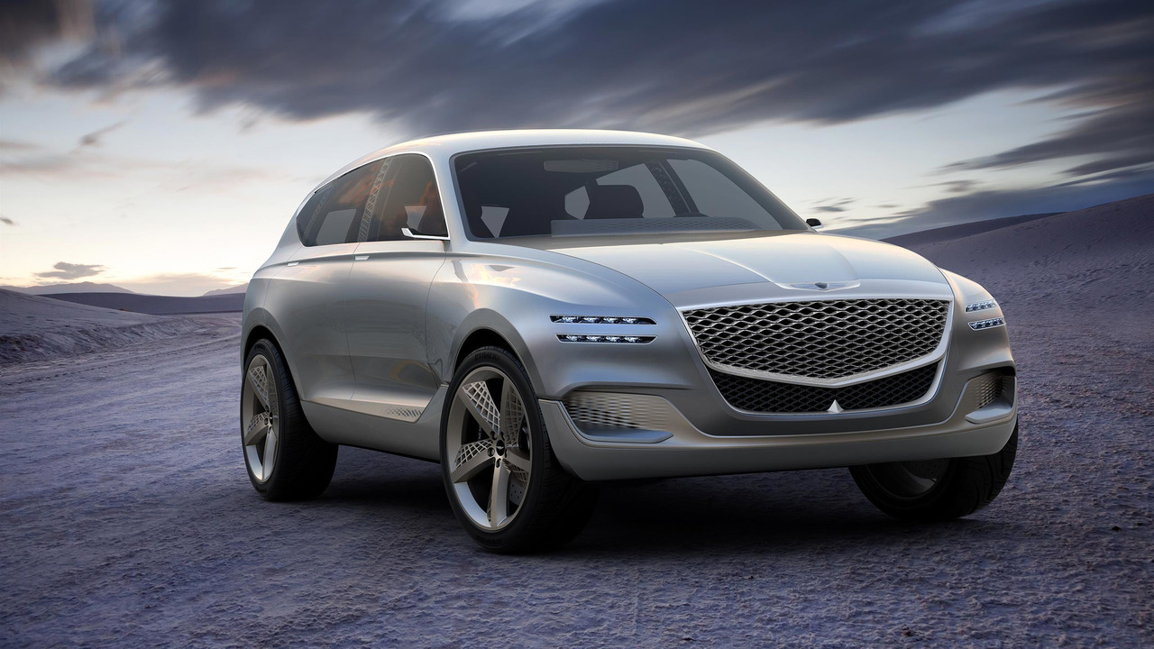 ヒュンダイがニューヨークにて「世界初」燃料電池SUV、「GV80コンセプト」を発表