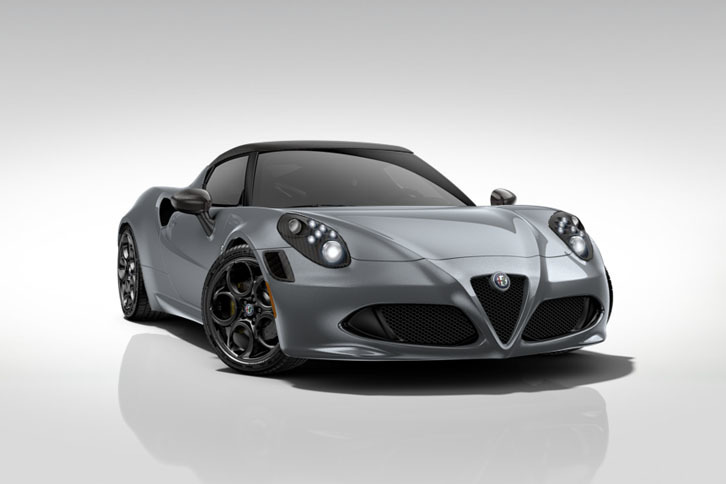 アルファロメオ4Cに限定車登場。創業107年記念の「4C/4Cスパイダー 107thエディション」