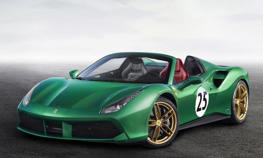 フェラーリが世界に一台、ワンオフの488GTB「グリーンジュエル」を競売に。熾烈な争奪戦必至