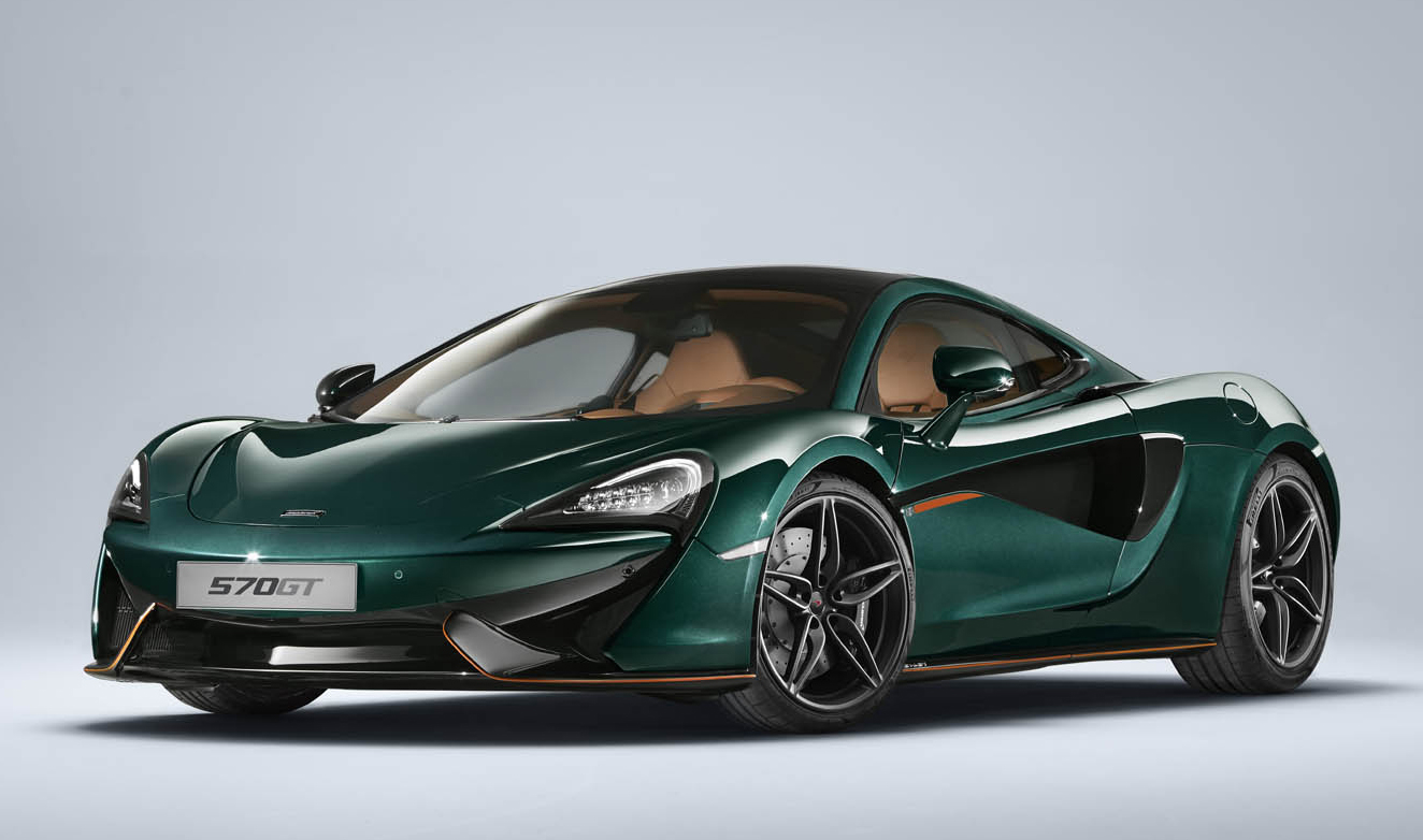 マクラーレンが570GTに英国とF1をモチーフにした「コレクション570GT」発表。限定6台は完売済