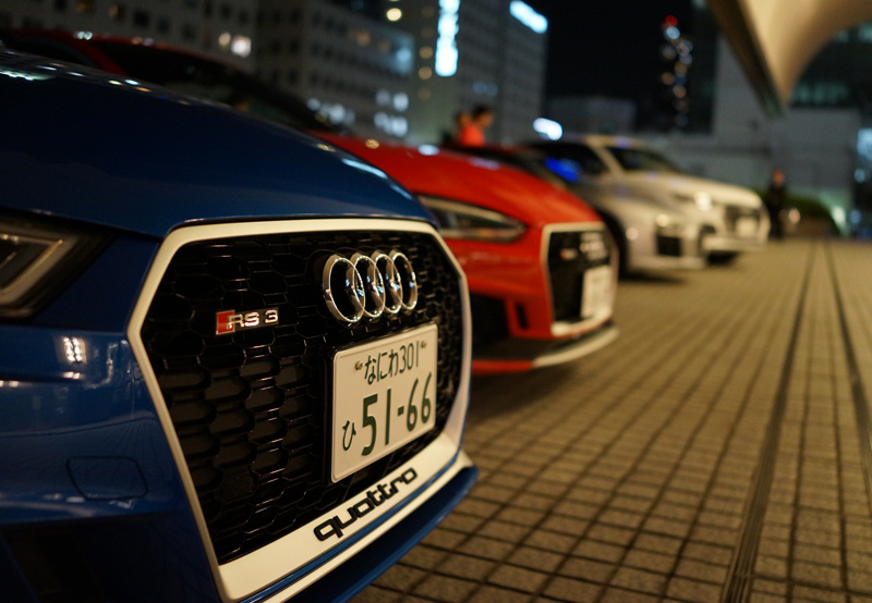 アウディ「RS」などハイパフォーマンス系が揃う試乗会へ行ってきた！試乗車を画像で紹介
