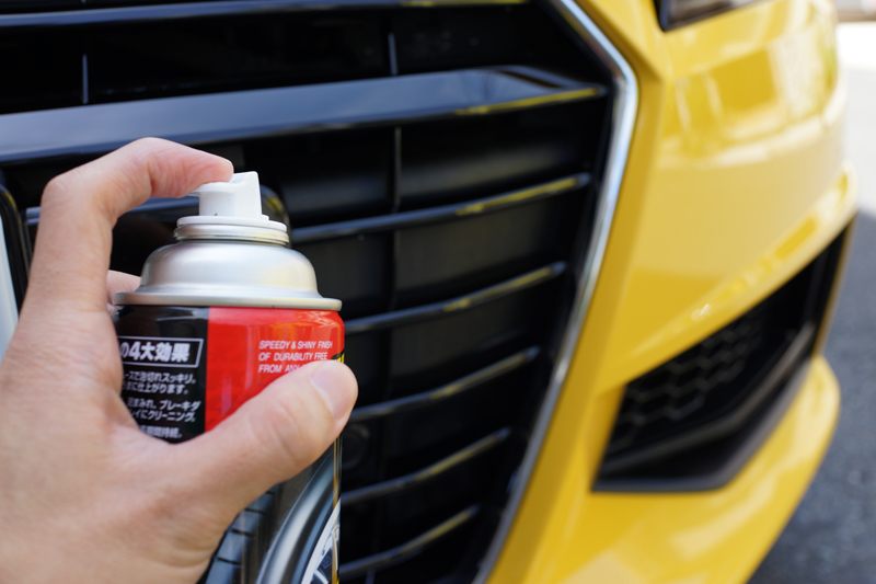 アウディTT洗車。今回はホイールを洗うのにムートン使用、そしてグリルのメンテに解決策を見出す