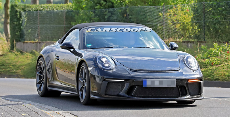 ポルシェ911「GT3カブリオレ」はやっぱり登場？ほぼ市販モデルそのままの姿でテスト中