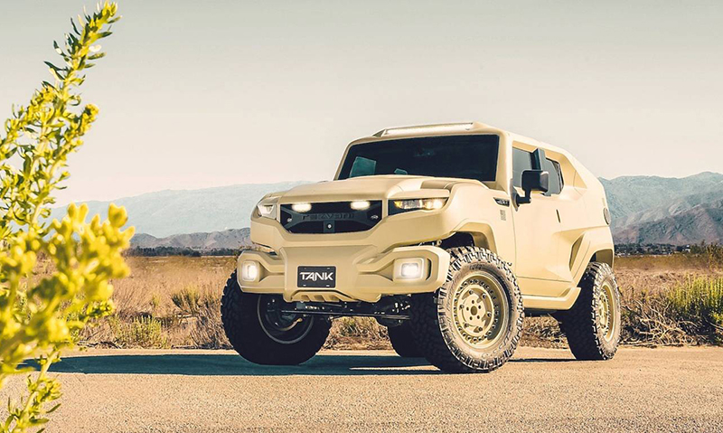 レズバニ・タンク納車開始。同時に防弾防爆「ミリタリー・エディション」も登場