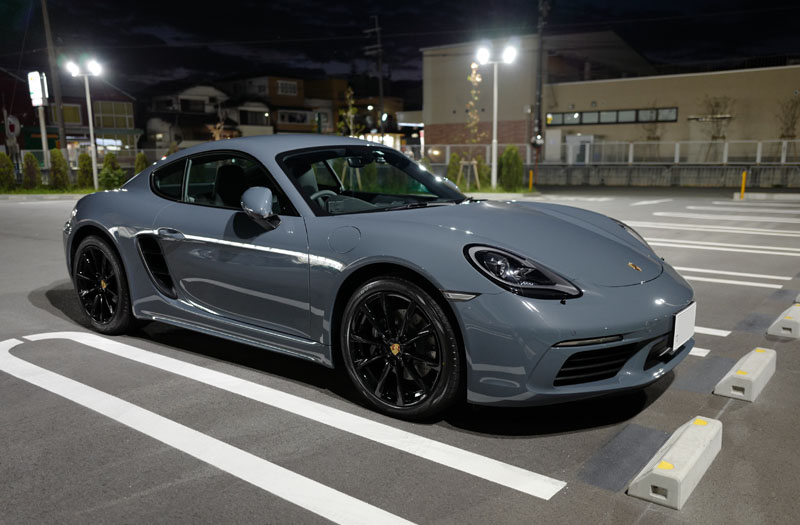 ポルシェ718ケイマン納車直後の印象。実際に運転してみた感想をまとめてみた