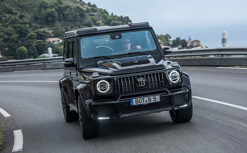 ブラバスがメルセデスAMG G63の内外装をカスタム、エンジンは700馬力へ。セレブ仕様Gクラスをモナコで発表