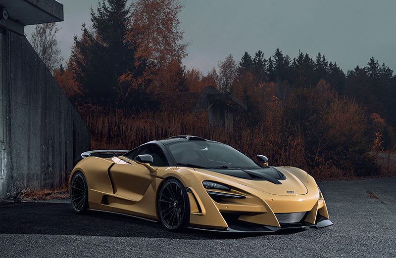 超ワイド！ノヴィテックがマクラーレン720をなぜかセナ風にカスタムした「720S N-Largo」公開