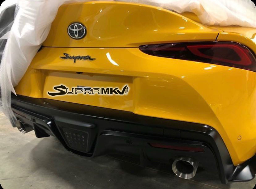 新型トヨタ・スープラのリーク止まらず！今回はFT-1そっくりのリアビュー画像が流出する