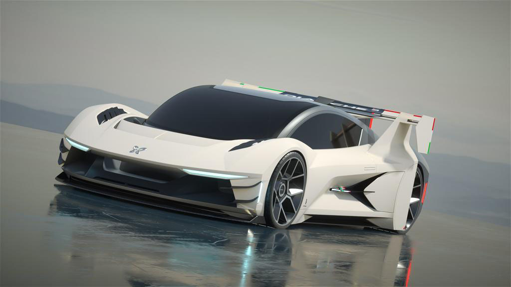「ベルトーネ」復活！0-100km/h加速2.2秒、近未来的なエレクトリックハイパーカー「BBS GT」を公開