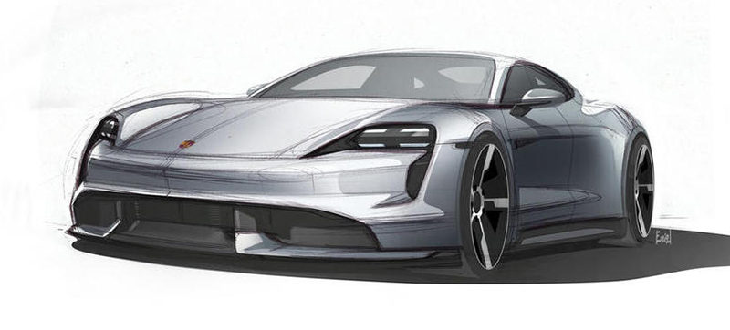 ポルシェが タイカン のイラストを購入希望者に送信 最終デザインはこれで決まりか 気になる車 バイクニュース ポルシェが タイカン のイラストを購入希望者に送信 最終デザインはこれで決まりか 気になる車 バイクニュース