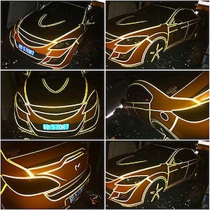 車のステッカーのカッコイイ貼り方！位置や角度のおすすめとは？