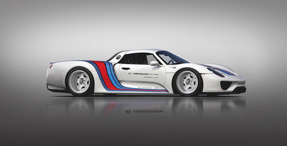 これどうなの？ポルシェ「918スパイダー」をピックアップトラック風にしたら？というレンダリング画像が公開に