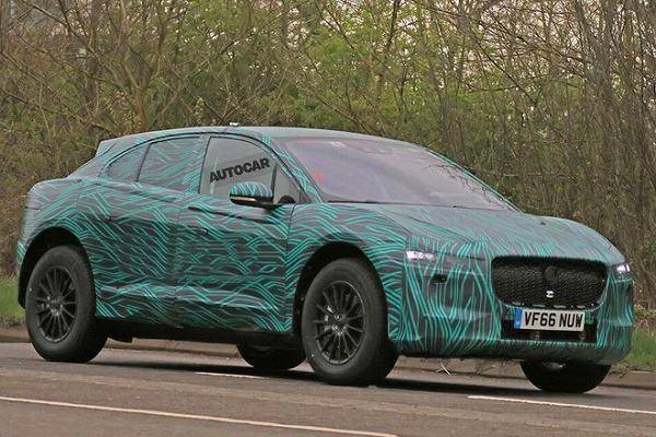 これはやられた。ジャガー「I-PACE」と思われる開発車両のデザインが斬新過ぎる件