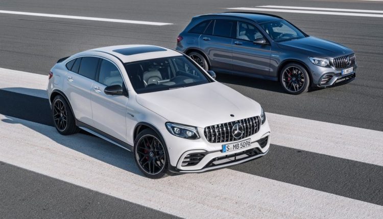 メルセデスベンツAMGが「GLC63／GLCクーペ63」を公開に。いずれも4.0LのV8ターボを搭載