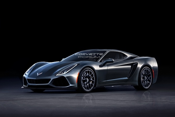 シボレーのミドシップエンジンモデル「コルベットC8」のレンダリング画像が公開に。まるで「488GTB」のようなデザイン？