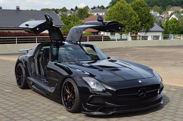 インデン・デザインがメルセデスベンツAMG「SLS」をチューン。＋60馬力でオシャレにカスタム