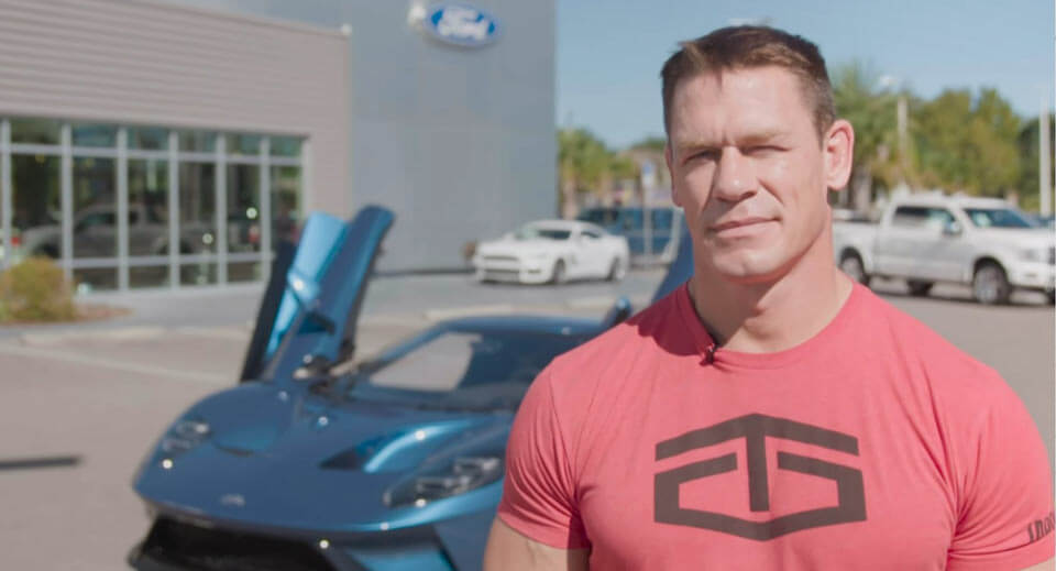 WWEプロレスラーのジョン・シナ選手が、「フォードGT」を無断転売でフォードから提訴【動画有】