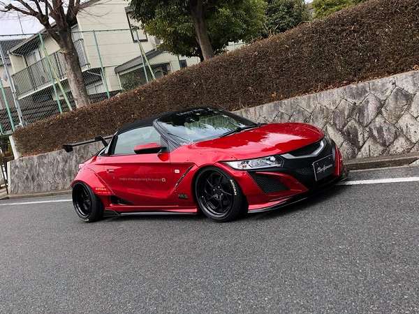 ホンダ S660 をリバティウォーク Lb が過激カスタム 新型スワンネックウィング装着でスポーティに 気になる車 バイクニュース ホンダ S660 をリバティウォーク Lb が過激カスタム 新型スワンネックウィング装着でスポーティに 気になる車 バイクニュース