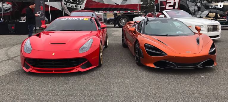 812スーパーファスト には譲らん 800馬力仕様のフェラーリ F12ベルリネッタ と帝王 マクラーレン 7s がドラッグ レースバトル 動画有 Goauto 812スーパーファスト には譲らん 800馬力仕様のフェラーリ F12ベルリネッタ と帝王 マクラーレン 7s がドラッグ レースバトル 動画有 Goauto