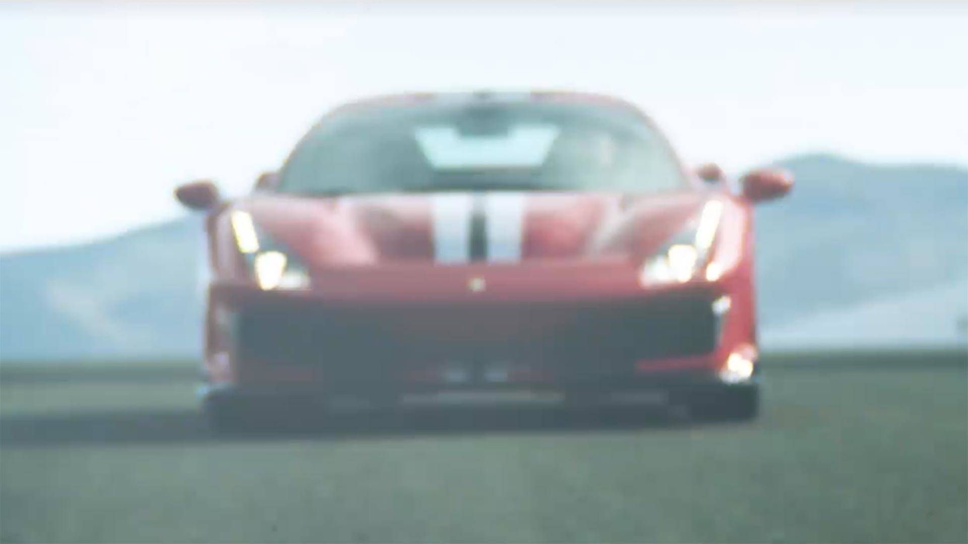 フェラーリ「(仮)488GTO」のティーザー映像が公開。ジュネーブMSの公開もほぼ濃厚に【動画有】
