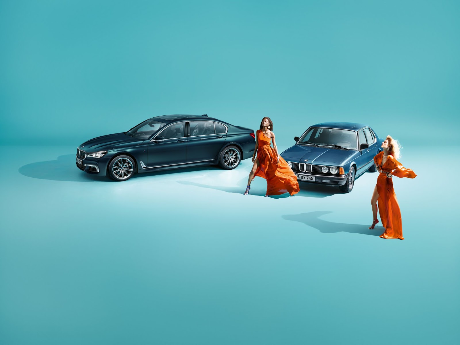 どうしたBMW。いきなりアート路線の公式画像と「7シリーズ40週年記念モデル」を発表