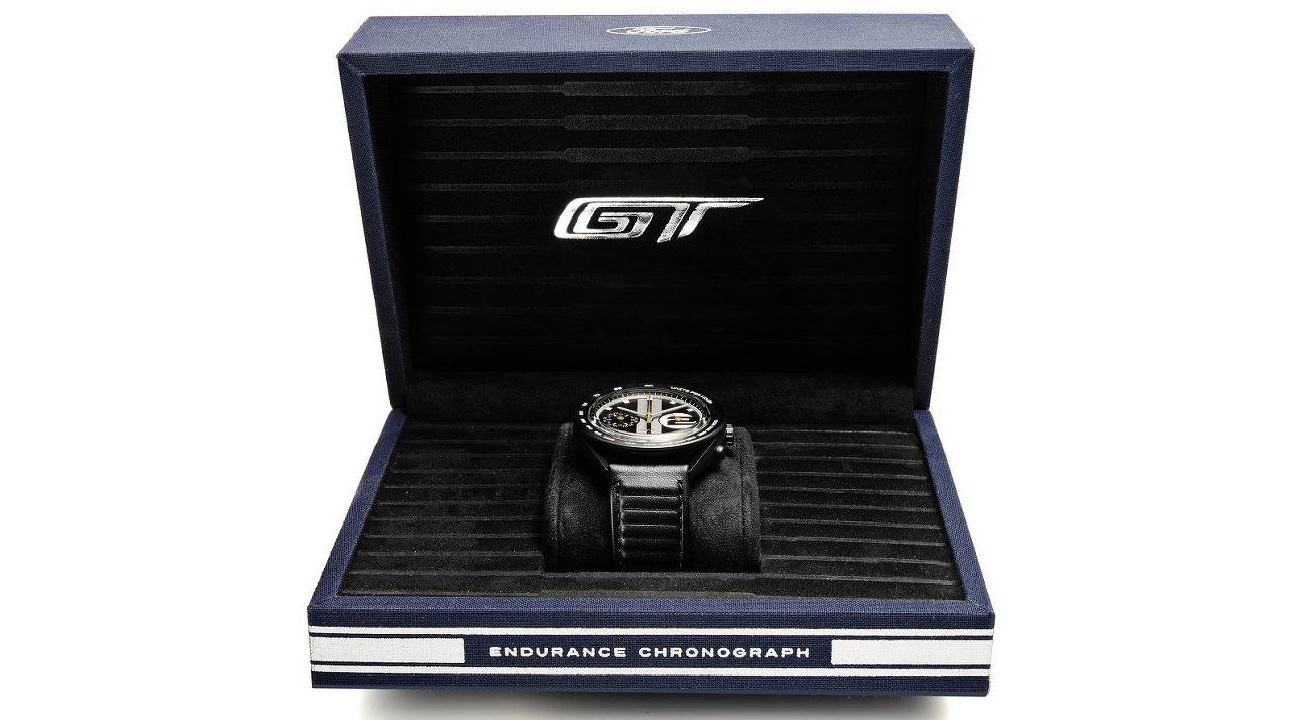 フォードGTにインスパイアされた腕時計発売。パーツは実車をイメージしたデザインでオーナー限定モデルも