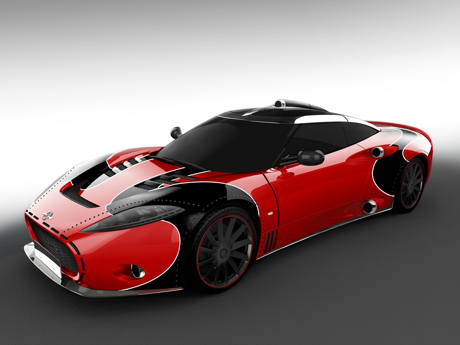 スパイカーがC8 Aileron生産終了に伴い記念モデル発売。ボディはレトロな航空機っぽくリベット留め