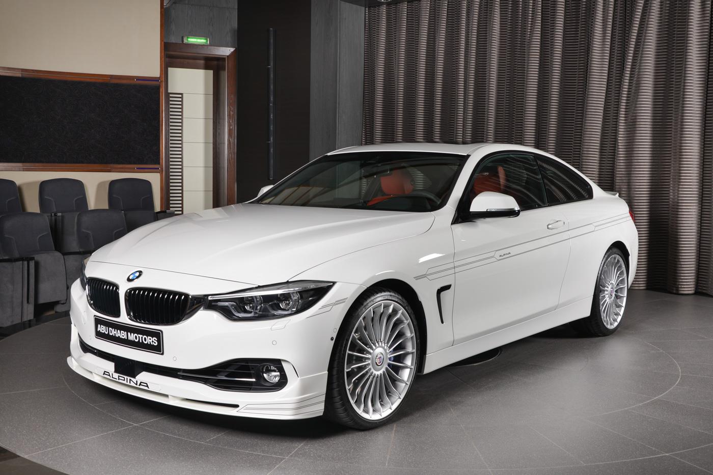M4以上、M4コンペティション未満。BMWアブダビが「アルピナB4 S ビターボ」を展示