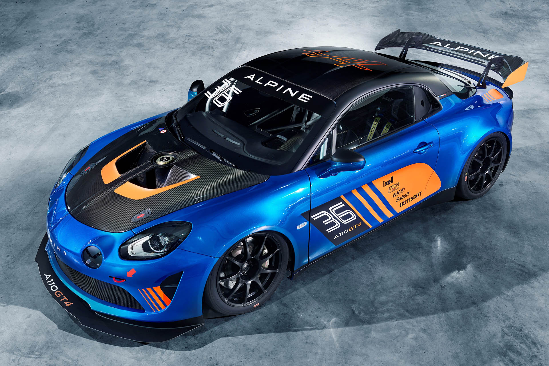 アルピーヌA110”GT4”発表。パワーとダウンフォースは向上、エアコンはオプション扱い