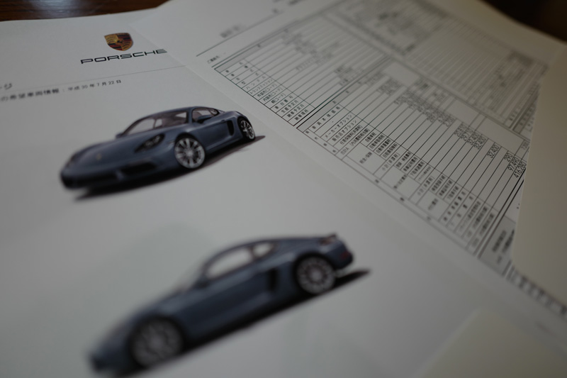 突然ポルシェ718ケイマンの「出物」登場。抑えられるのは一週間のみ、購入検討中