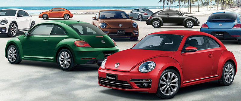 VWが2019年に販売を終了するビートルに「レトロ系」オプション追加、さらには記念切手も発売