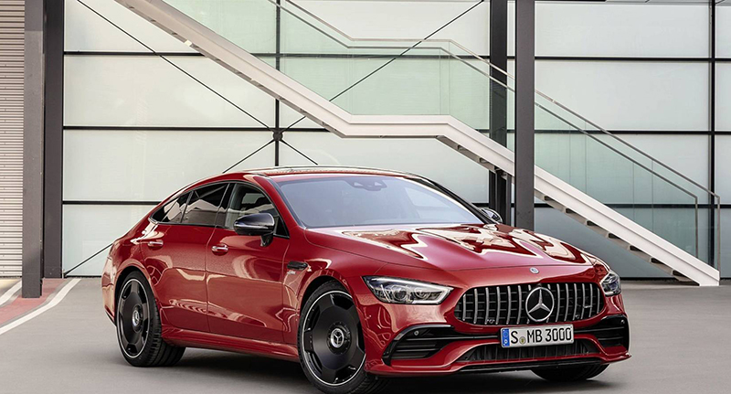 「もっとも安価な」メルセデスAMG GT4ドア「GT43」発表。昔のAMG風ホイール装着で1250万円