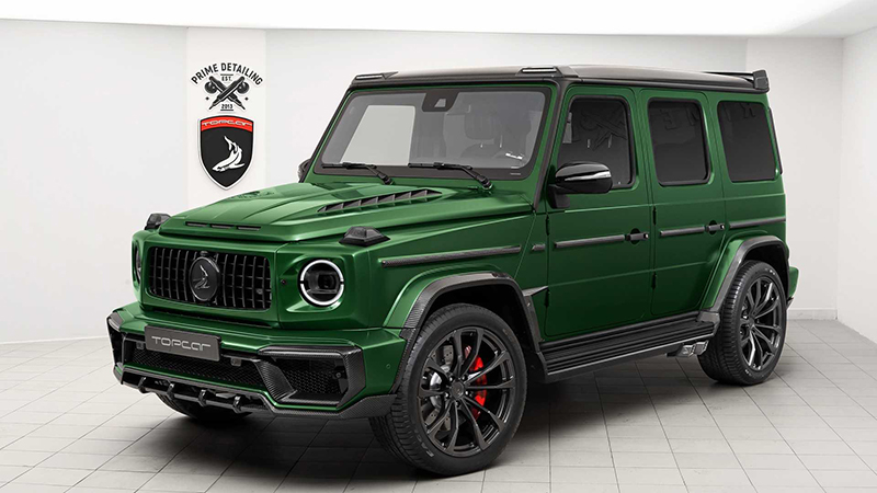 モチーフは「サメ」？ロシアのチューナー「トップカー」がメルセデスAMG G63の過激カスタムを公開