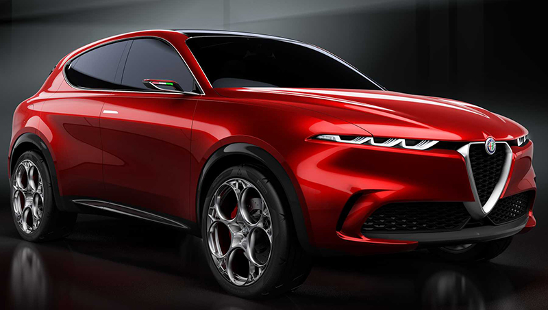 アルファロメオが新型SUV「トナーレ・コンセプト」発表。”アルファ初の”ハイブリッド、そして車体デザインには過去の名車を反映した「過去と未来との融合」