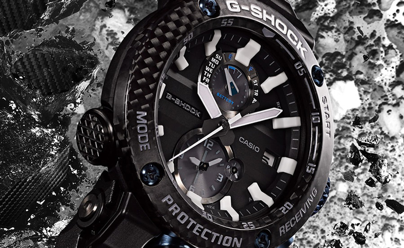 カシオがG-SHOCK新シリーズ発表！カーボンモノコックケース/チタンパーツ採用のGWR-1000、カーボンコアガード構造を持つGA-2000
