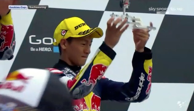 佐々木＆鳥羽が表彰台 Red Bull Rookies Cup 2015ザクセンリンク戦【決勝リザルト＆トピックス】