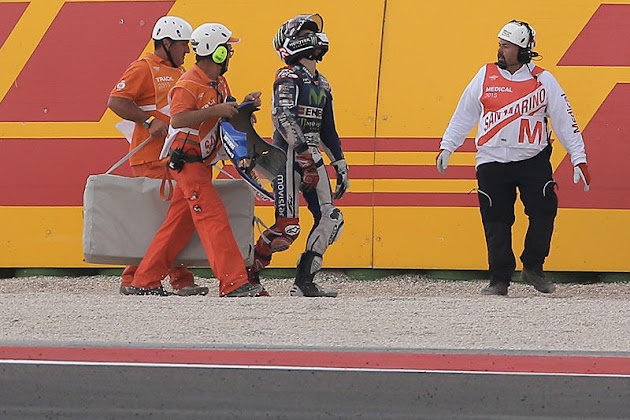 ロレンソ転倒『これからは勝って、勝って、勝つ』2015ミザノGP