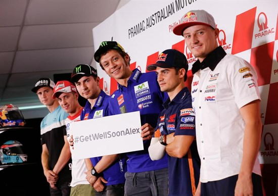 ロッシ『僕とロレンソには秘密の日記帳がある』2015フィリップアイランドGP