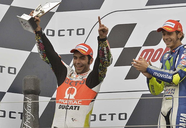 ペトルッチ2位『ひたすらロッシに集中しろって…』2015シルバーストーンGP