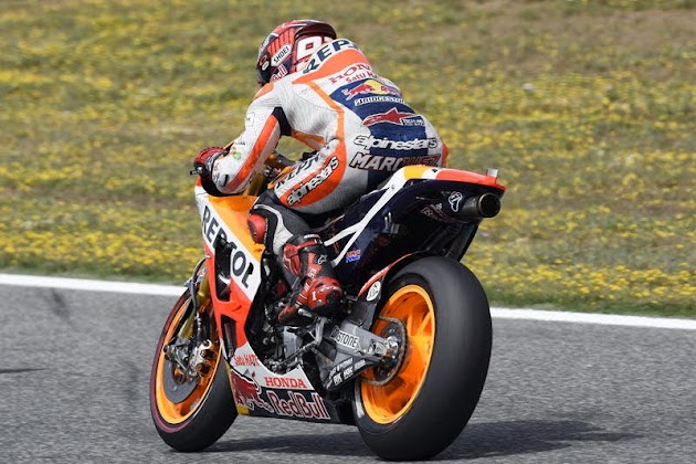 マルケス『ロッシと同じレベルにいる事は分かってた』2015ヘレステスト