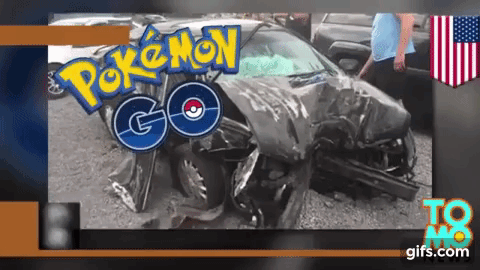 ポケモンGOダウンロードするとこうなる。日本では7月20日からPokemonGOがダウンロード開始。