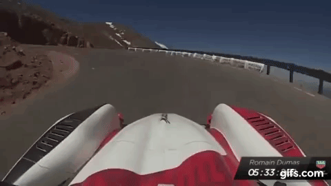 第100回パイクスピーク優勝マシンのオンボード映像。エンジンはホンダ製