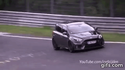 新型 フォード フォーカス（Ford Focus）RS500 のスパイ映像 