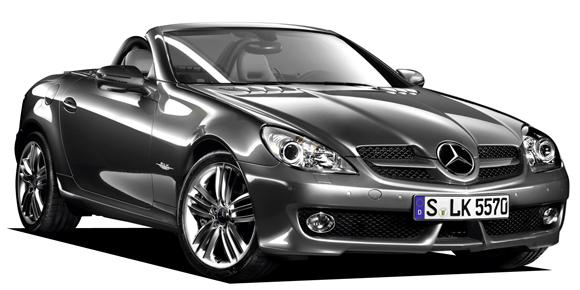 SMAP 中居正広の愛車 ベンツ SLK