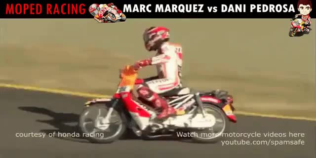 マルケスとペドロサが参加したスーパーカブレース。スーパーカブはここまで速くなる
